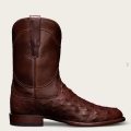 Tecovas Free Shipping Men's The Duke-Mahogany Ostrich