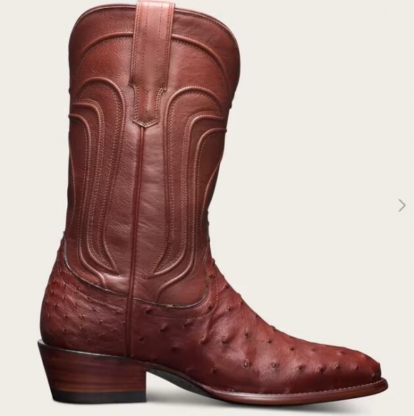 Tecovas Free Shipping Women's The Jessie-Bourbon Ostrich