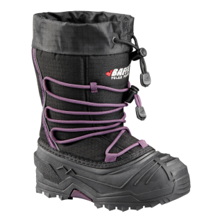BAFFIN YOUNG SNOGOOSE | Kids Junior WINTER BOOTS-BLACK/PLUM