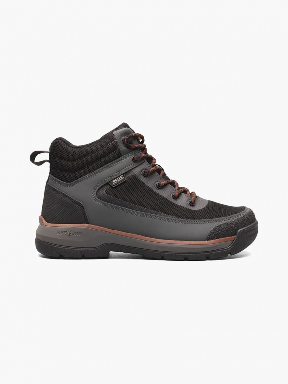 BOGS MEN'S SHALE MID SOFT TOE WP-Dark Gray Multi