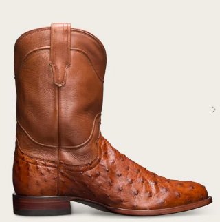 Tecovas Free Shipping Men's The Duke-Pecan Ostrich