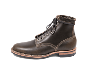 White's Boots | Men's MP-Sherman Plain Toe (Dainite Sole)-Olive Waxed Flesh | Free Shipping