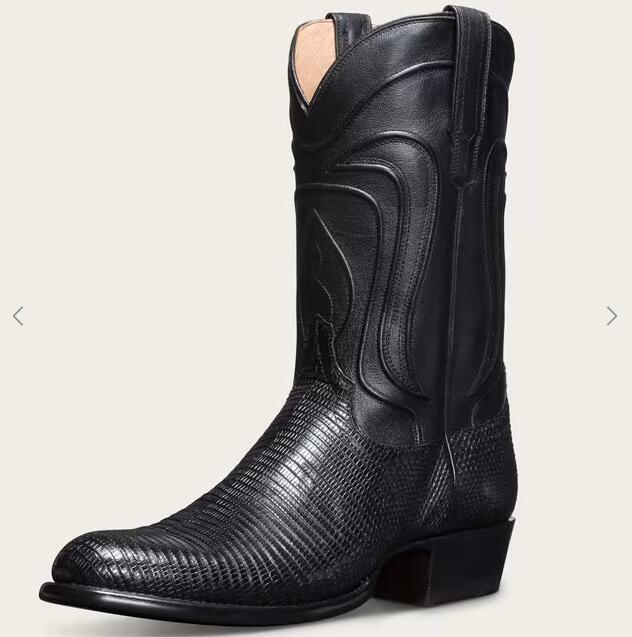 Tecovas Free Shipping Men's The Nolan-Midnight Lizard