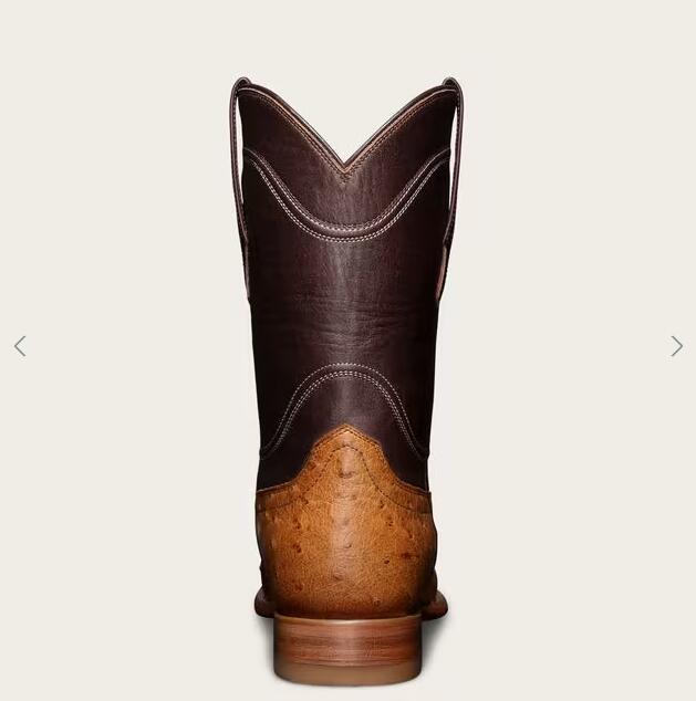 Tecovas Free Shipping Men's The Duke-Grain Ostrich