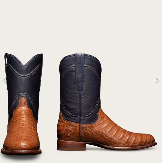 Tecovas Free Shipping Men's The Cole-Grain Caiman