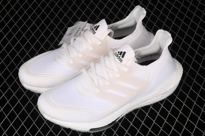 Latest Drops Adidas Ultra Boost 21 Consortium Cream White Black FY0836 ...