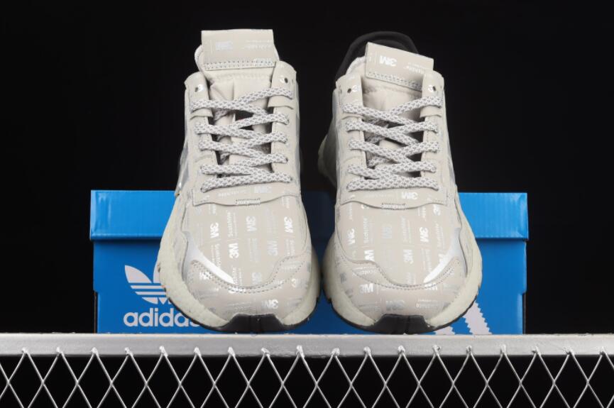 Adidas Shoes Nite Jogger 2019 Boost 3M Grey Silver Black FV3622 – 2021 ...